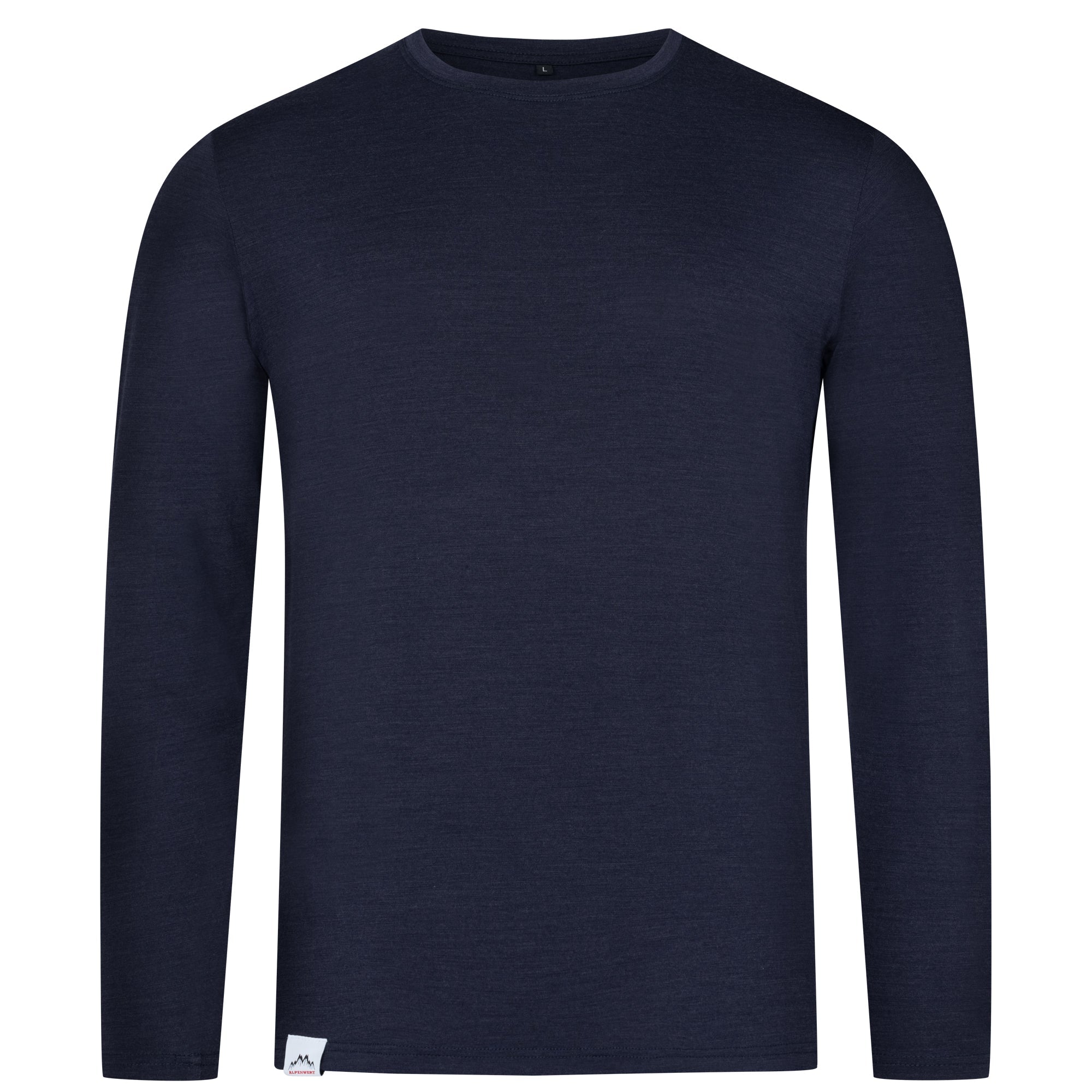 alpenwert-langarmshirt-herren-aus-merino-140 image 1