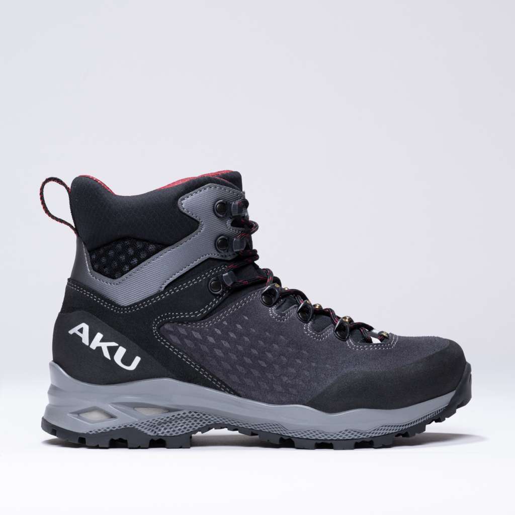 aku-alterra-ii-gtx-ws-trekkingstiefel-antracite-bordeaux image 2