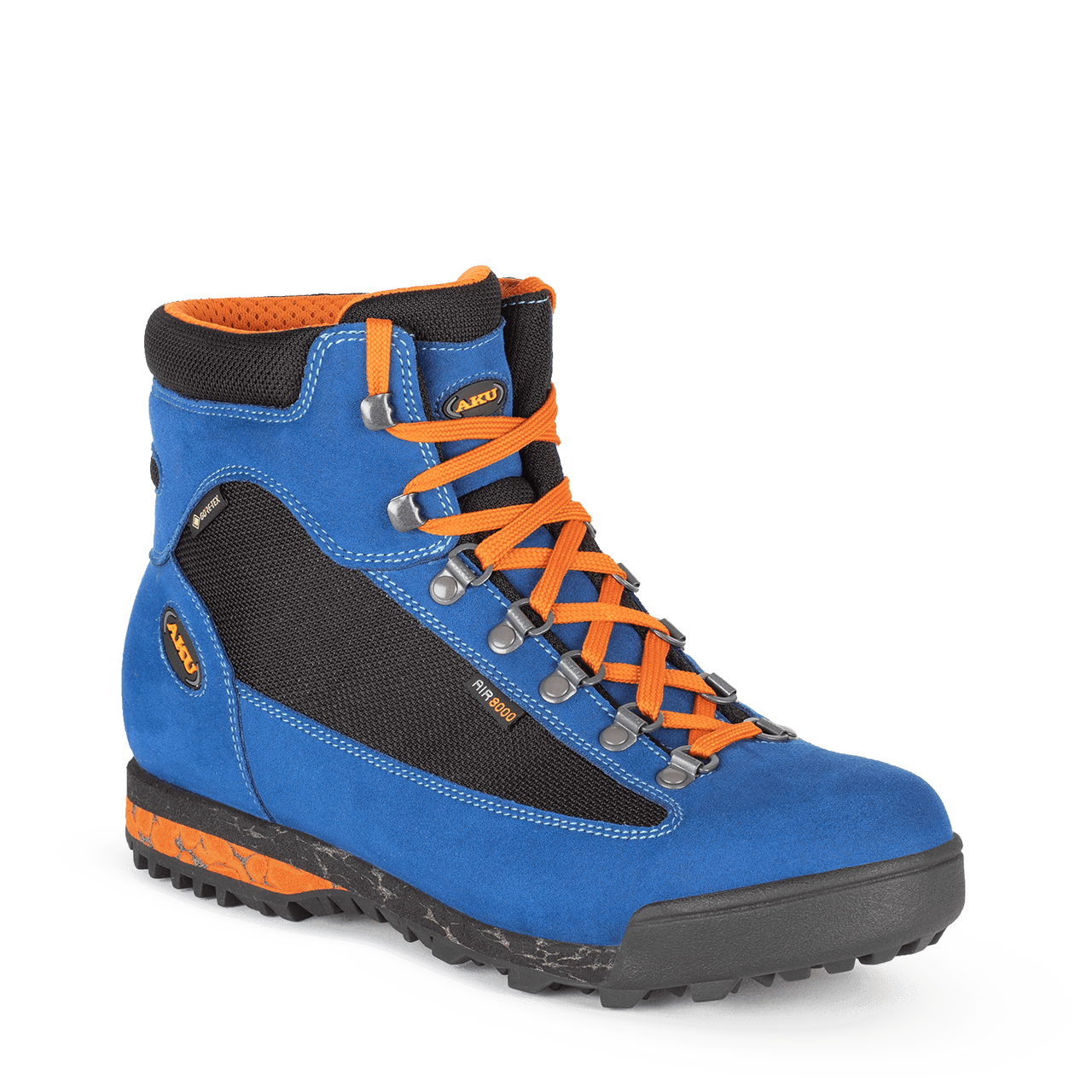 aku-slope-v-light-gtx-unisex-wanderschuh-blau-orange image 1
