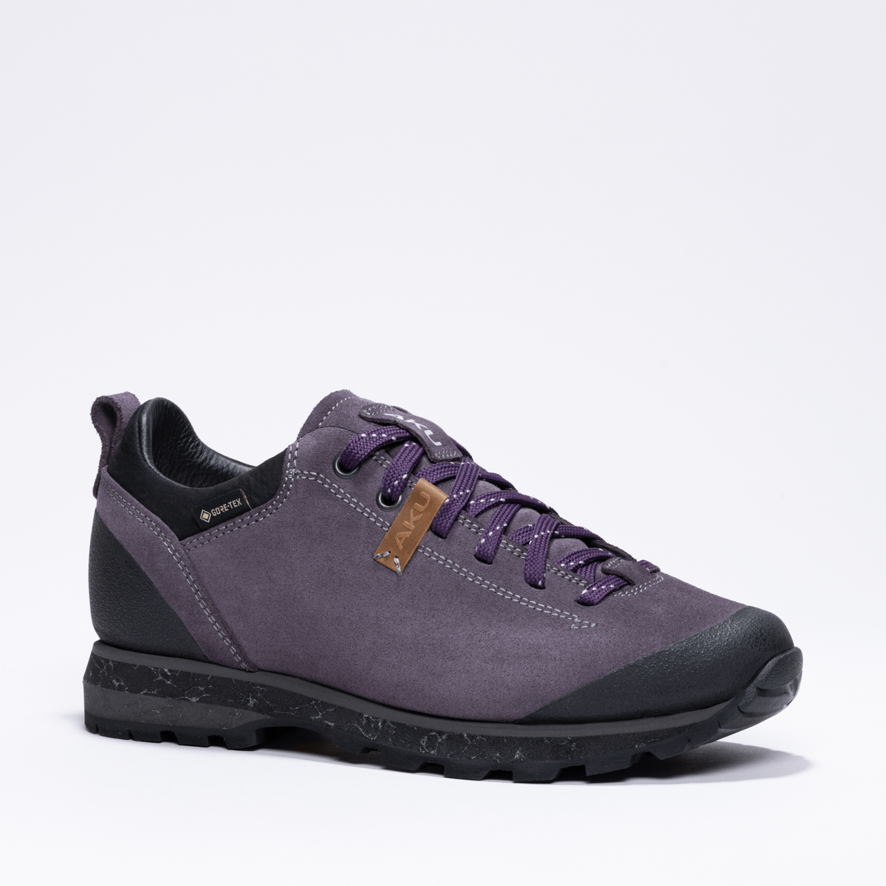 aku-bellamont-iv-suede-gtx-ws-damen-freizeitschuh-viola-antracite image 1