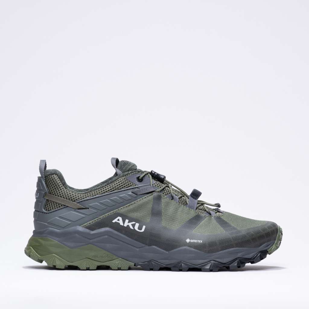 aku-flyrock-gtx-fast-hiking-schuh-herren-verde-grigio image 2