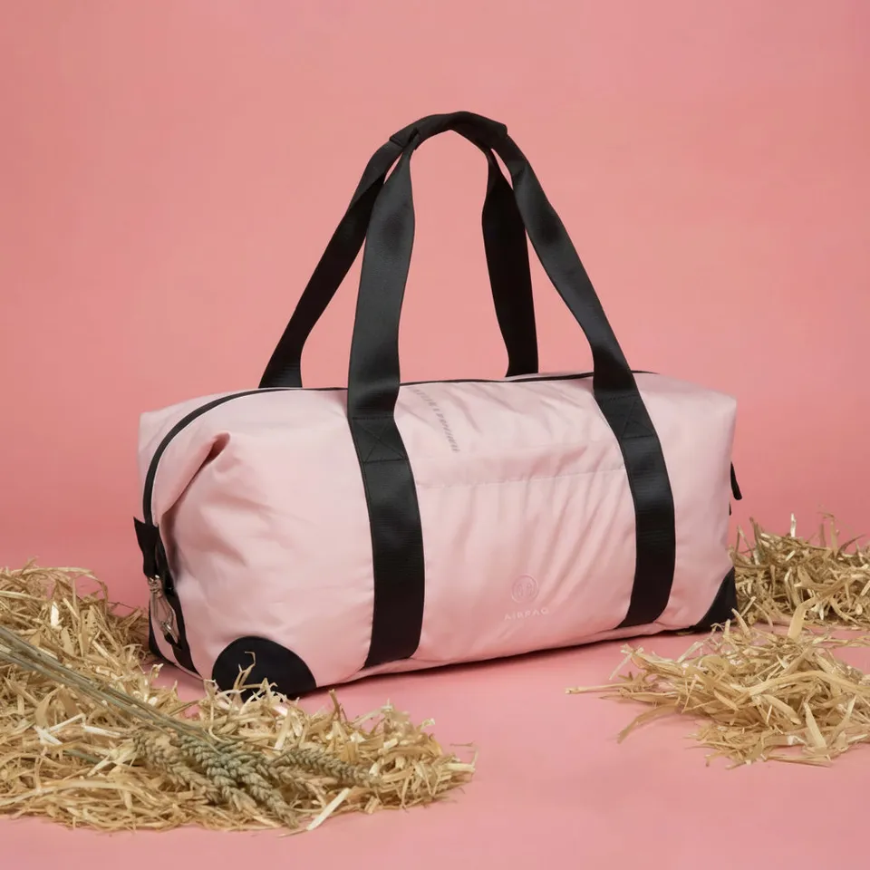 airpaq-schweine-weekender-rosa-reisetasche-aus-airbag-vegan image 1