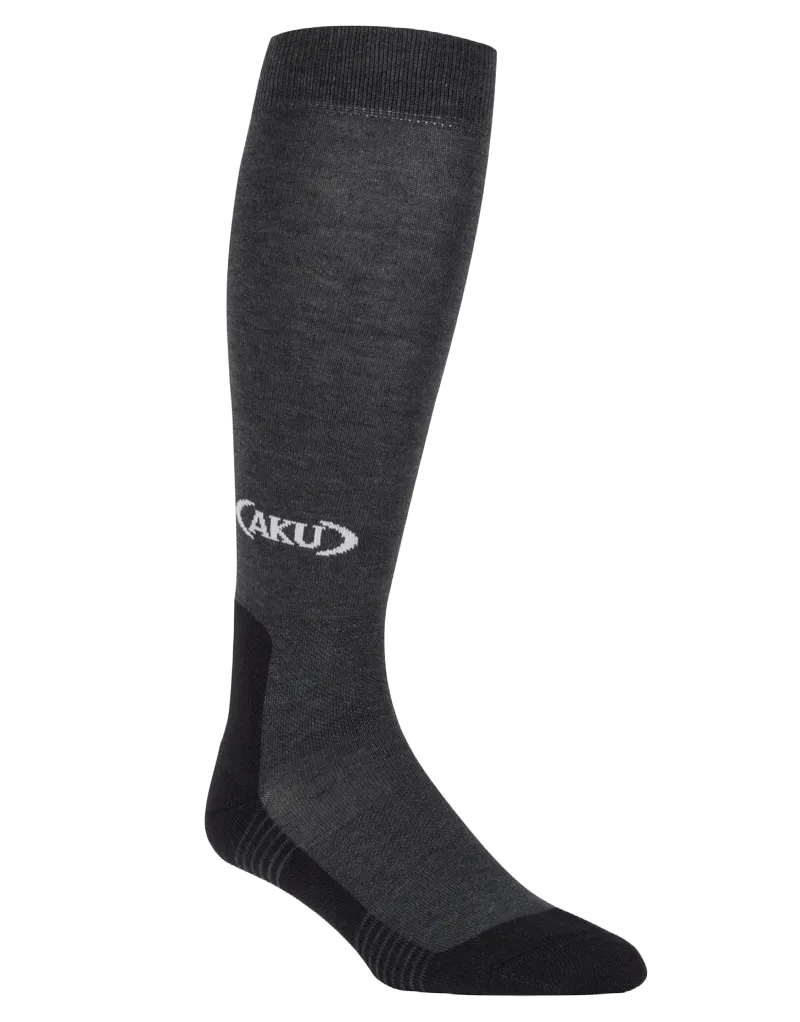aku-socks-trekking-high-hohe-trekking-socken-schwarz-grau image 1