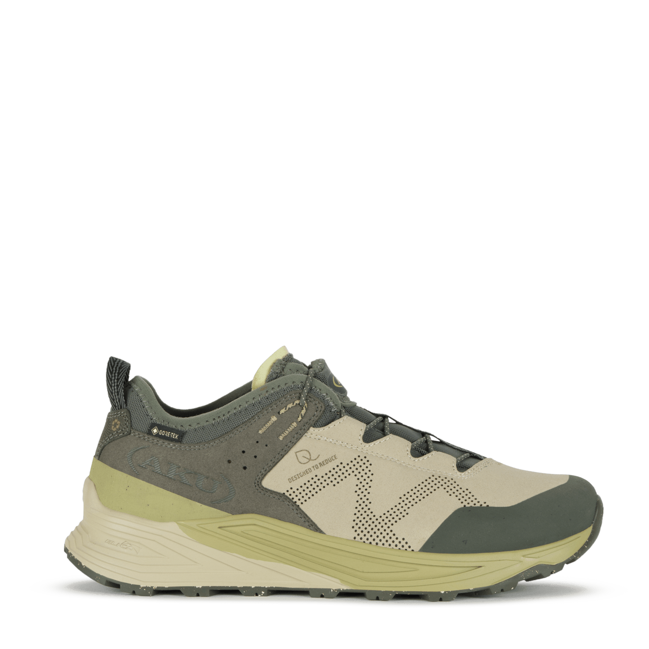aku-omnia-v-light-gtx-ws-damen-fast-hiking-schuh-beige-oliva image 2