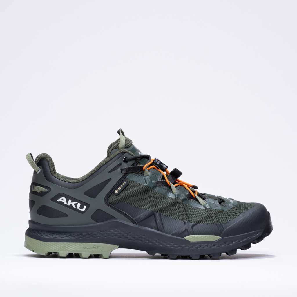 aku-rocket-dfs-gtx-verde-militare-nero-fast-hiking-schuh-herren image 2