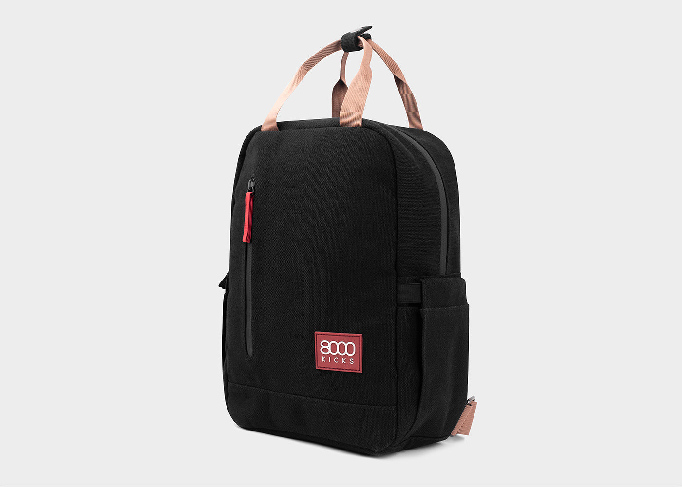 8000kicks-small-hemp-backpack-15l-schwarz image 2