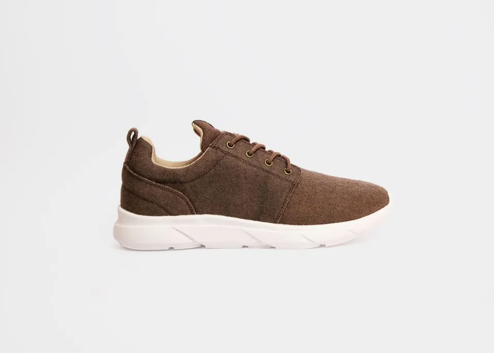 8000kicks-explorer-v2-damen-sneaker-dark-brown-aus-hanf image 1