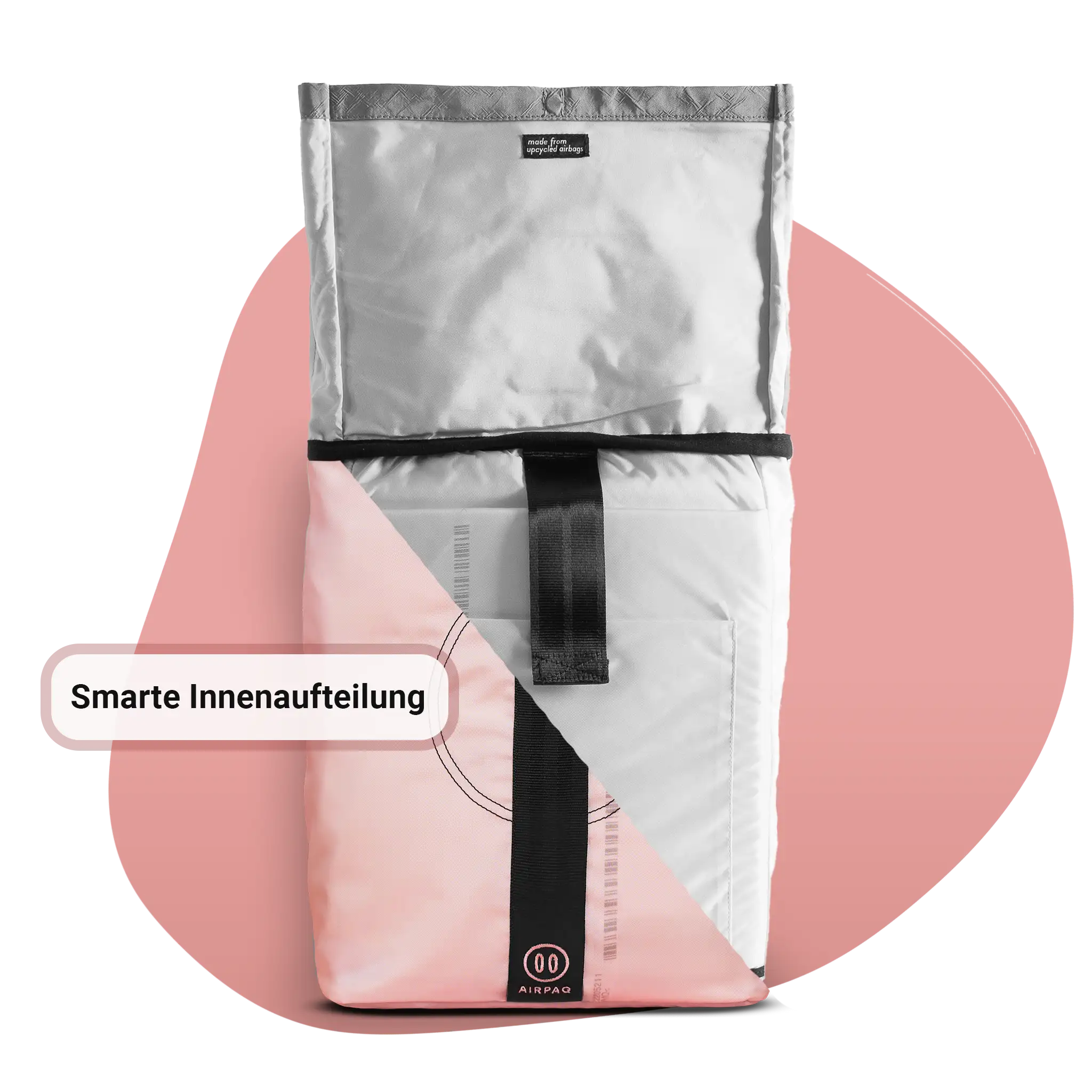 airpaq-schweine-rolltop-21l-rucksack-rosa-sonderedition image 7