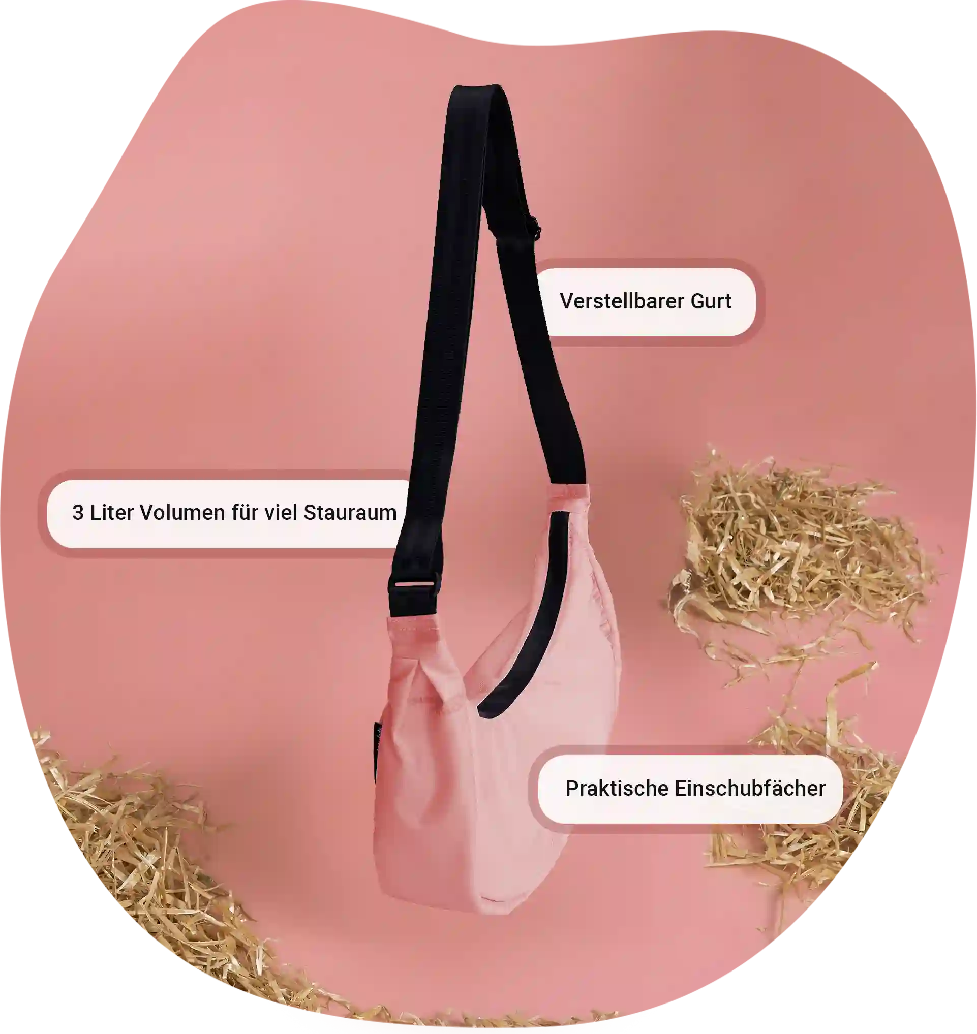 airpaq-moonbaq-mini-schweine-edition-crossbody-rosa image 2