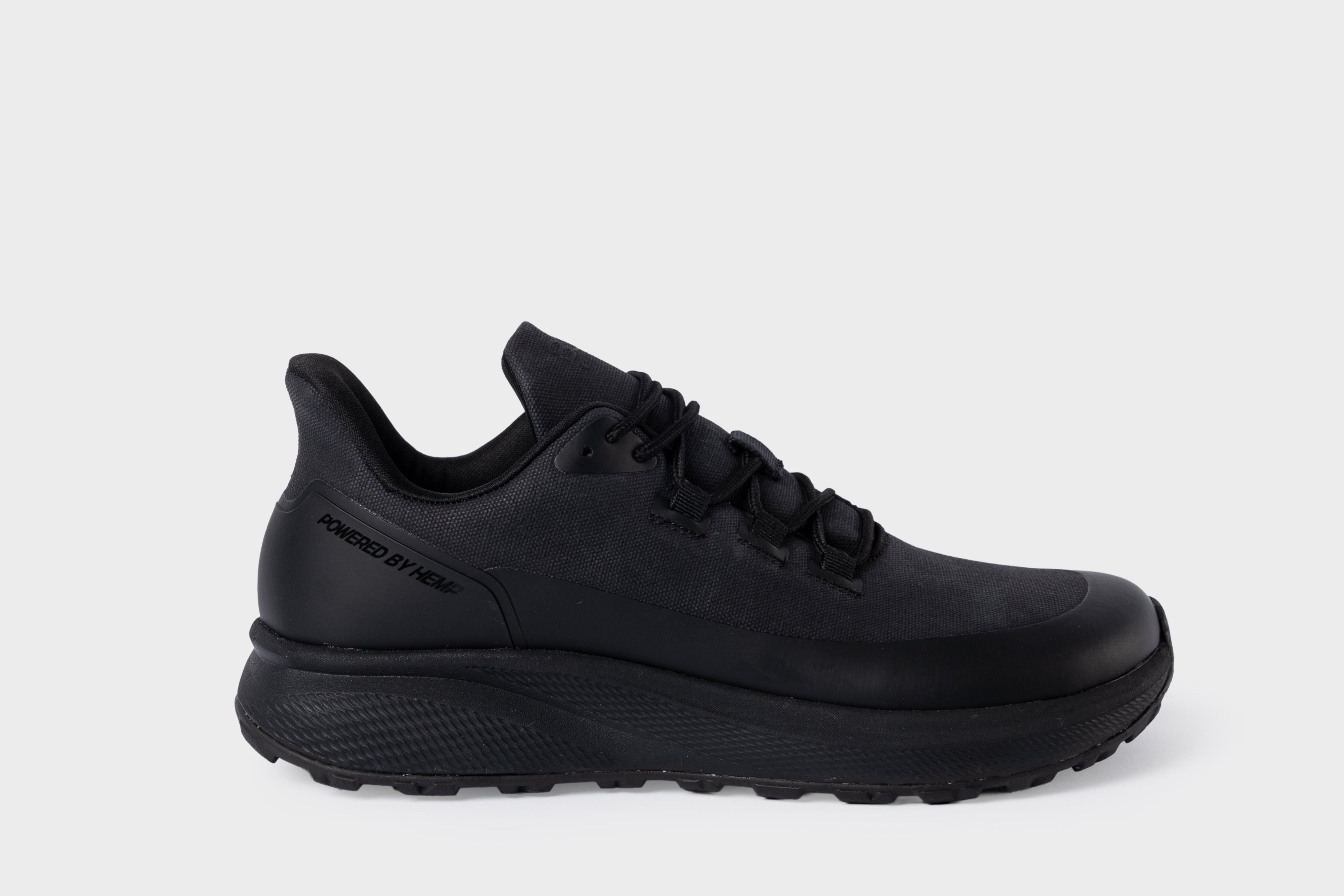 8000kicks-trekker-wide-toe-box-outdoor-sneaker-f-r-herren-full-black image 1