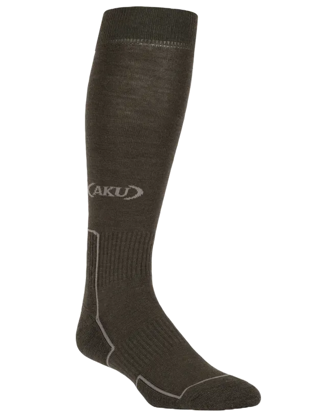 aku-socks-forester-unisex-outdoor-socken-forest-green image 1
