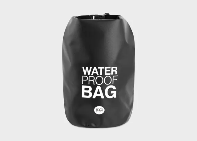 8000kicks-waterproof-dry-bag-10-liter-schwarz image 1