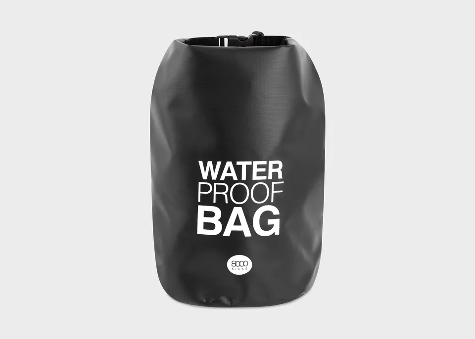 8000kicks-waterproof-dry-bag-10-liter-schwarz image 1