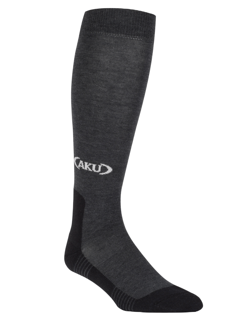 aku-socks-trekking-high-hohe-trekking-socken-schwarz-grau image 1