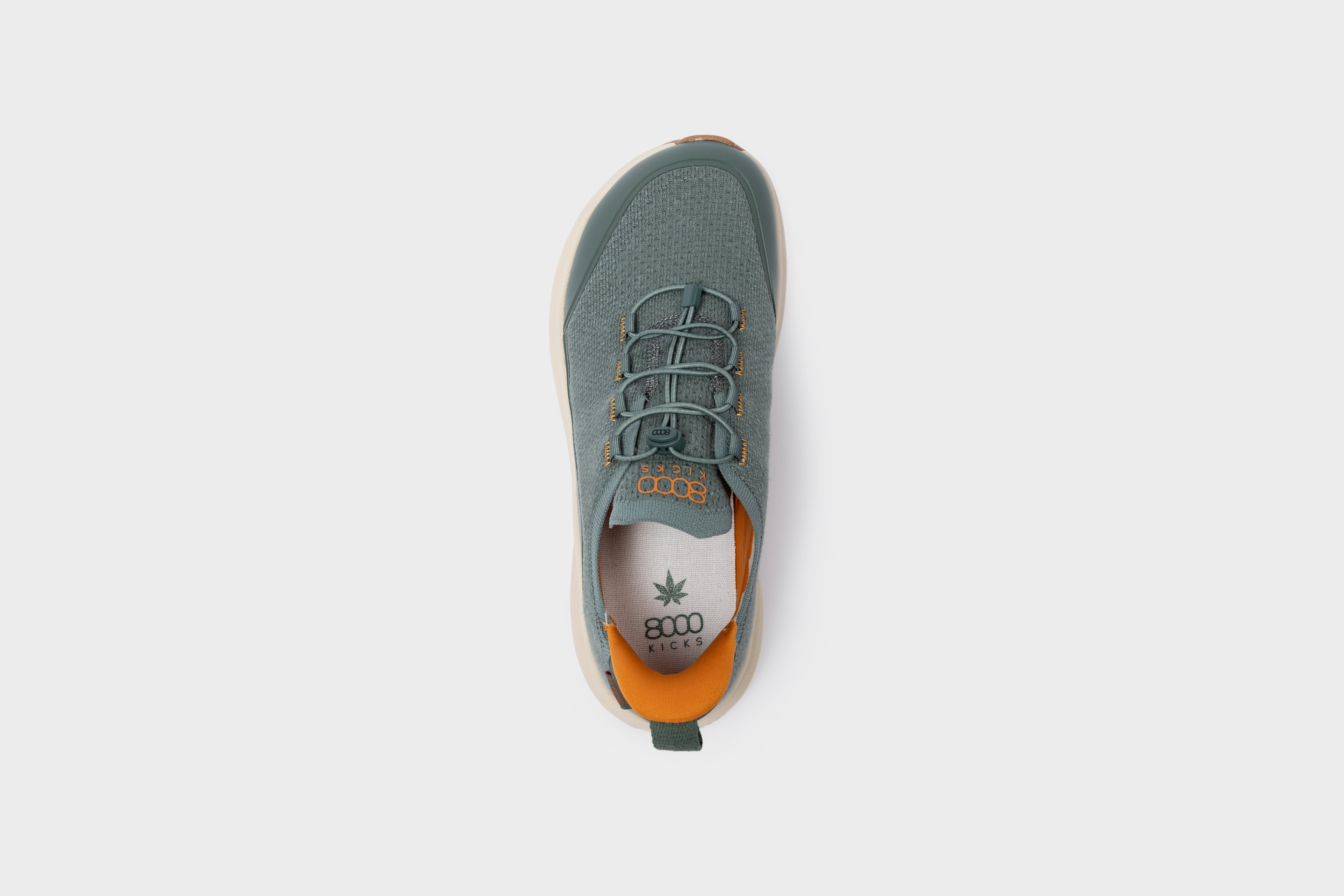 8000kicks-the-shifter-damen-sneaker-dark-green image 3