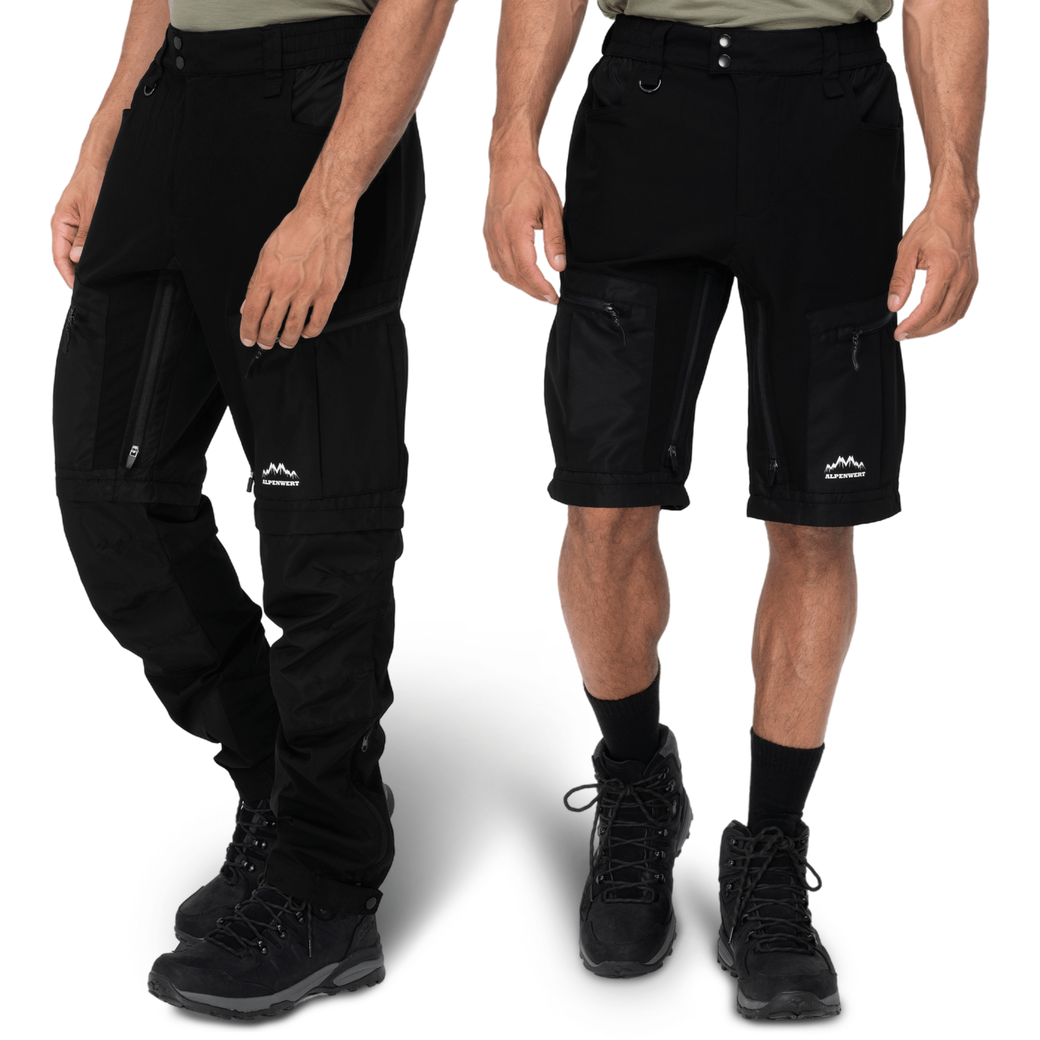 alpenwert-wanderhose-herren-leicht-zip-off image 2