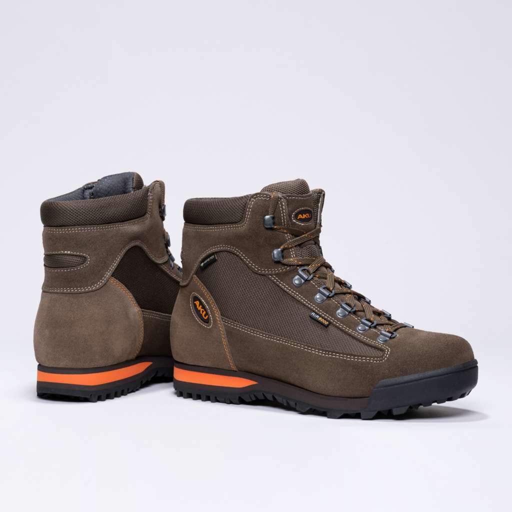 aku-slope-micro-gtx-wanderschuh-herren-marrone-chiaro-arancio image 6