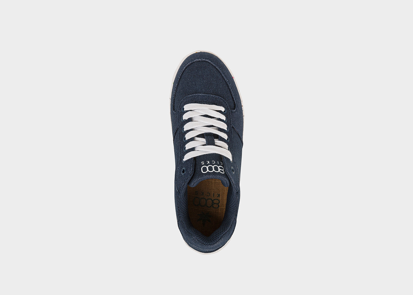 8000kicks-seeker-damen-sneaker-navy-blue-nachhaltiger-hanfschuh image 3