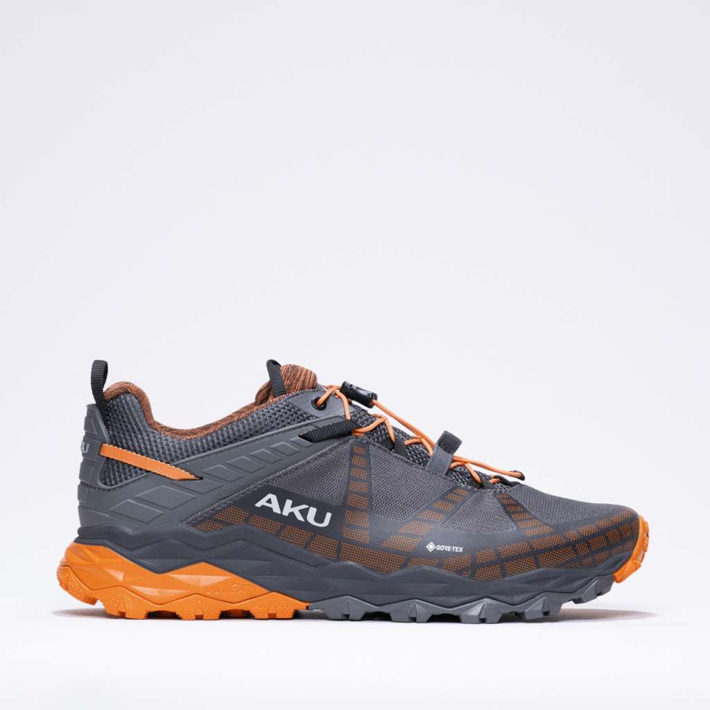 aku-flyrock-gtx-herren-fast-hiking-schuh-nero-arancio image 2