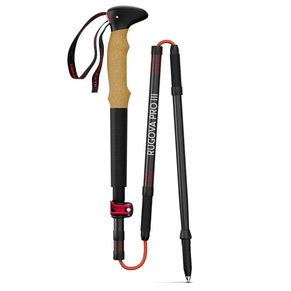 alpenwert-wanderstock-faltbar-alu-115-135-cm image 1
