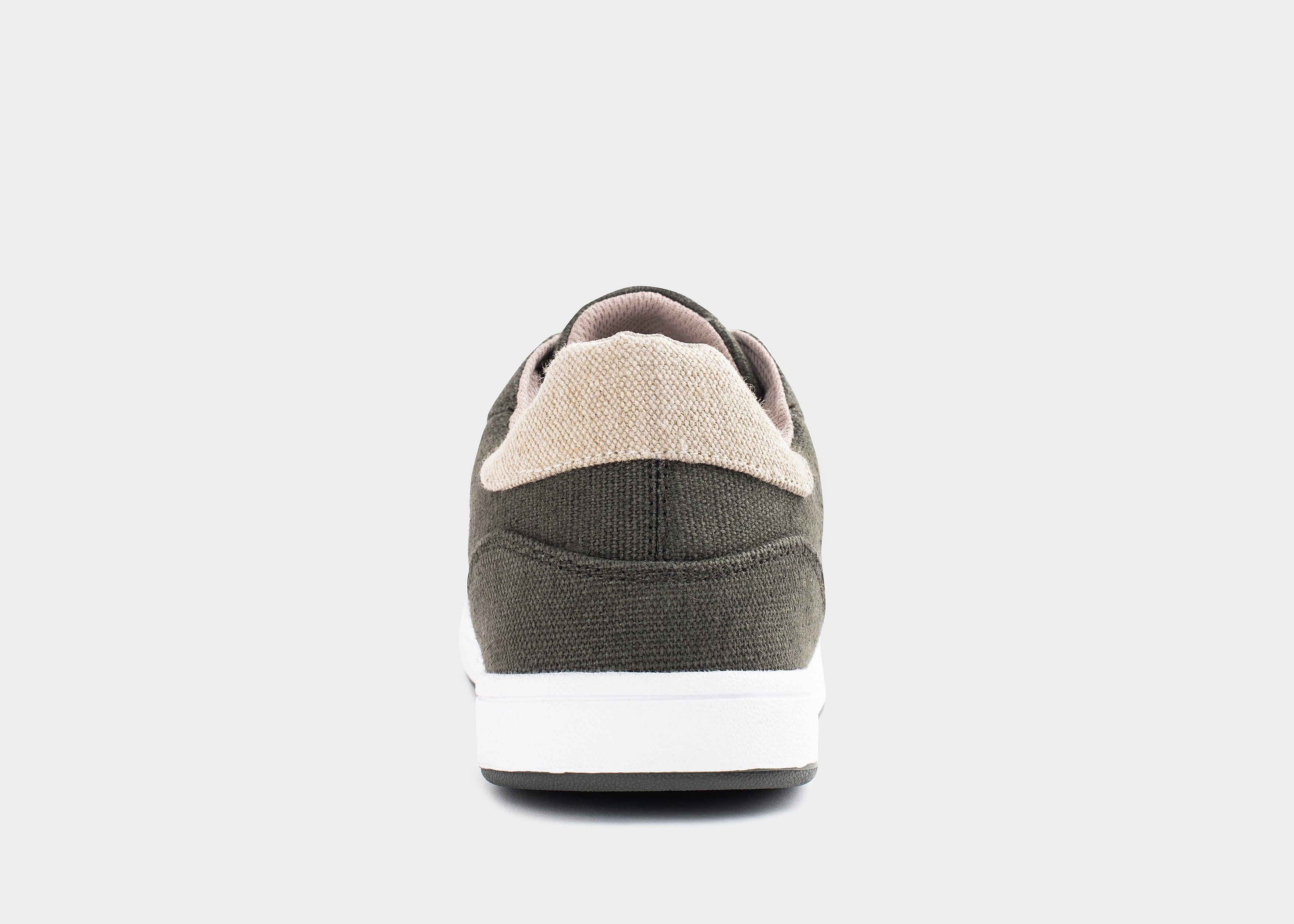8000kicks-seeker-sneaker-damen-dark-green-hanf-sneaker image 3