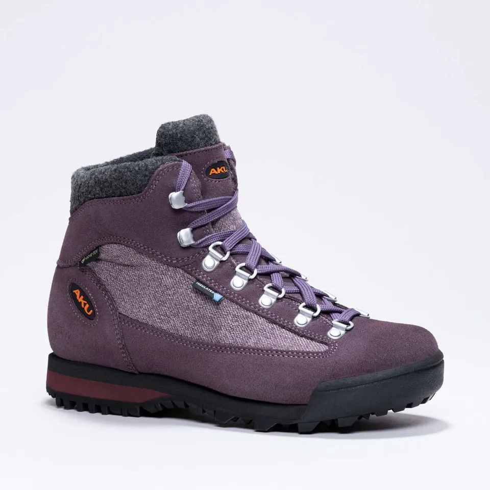 aku-ultra-light-warm-gtx-ws-damen-winter-wanderschuh-viola-antracite image 1
