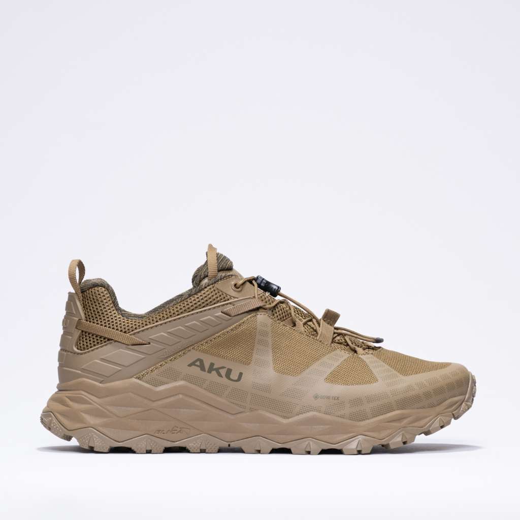aku-flyrock-t-gtx-unisex-fast-hiking-schuh-coyote image 2