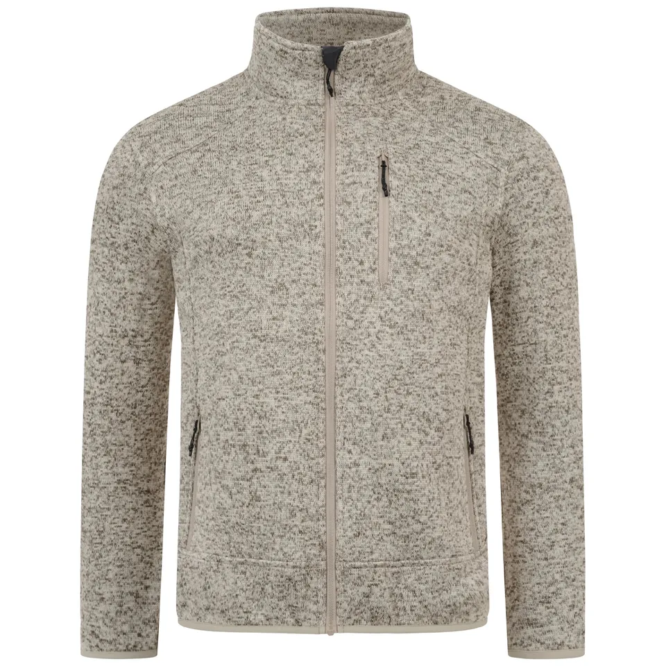 alpenwert-fleecejacke-herren-mit-knit-tech image 1