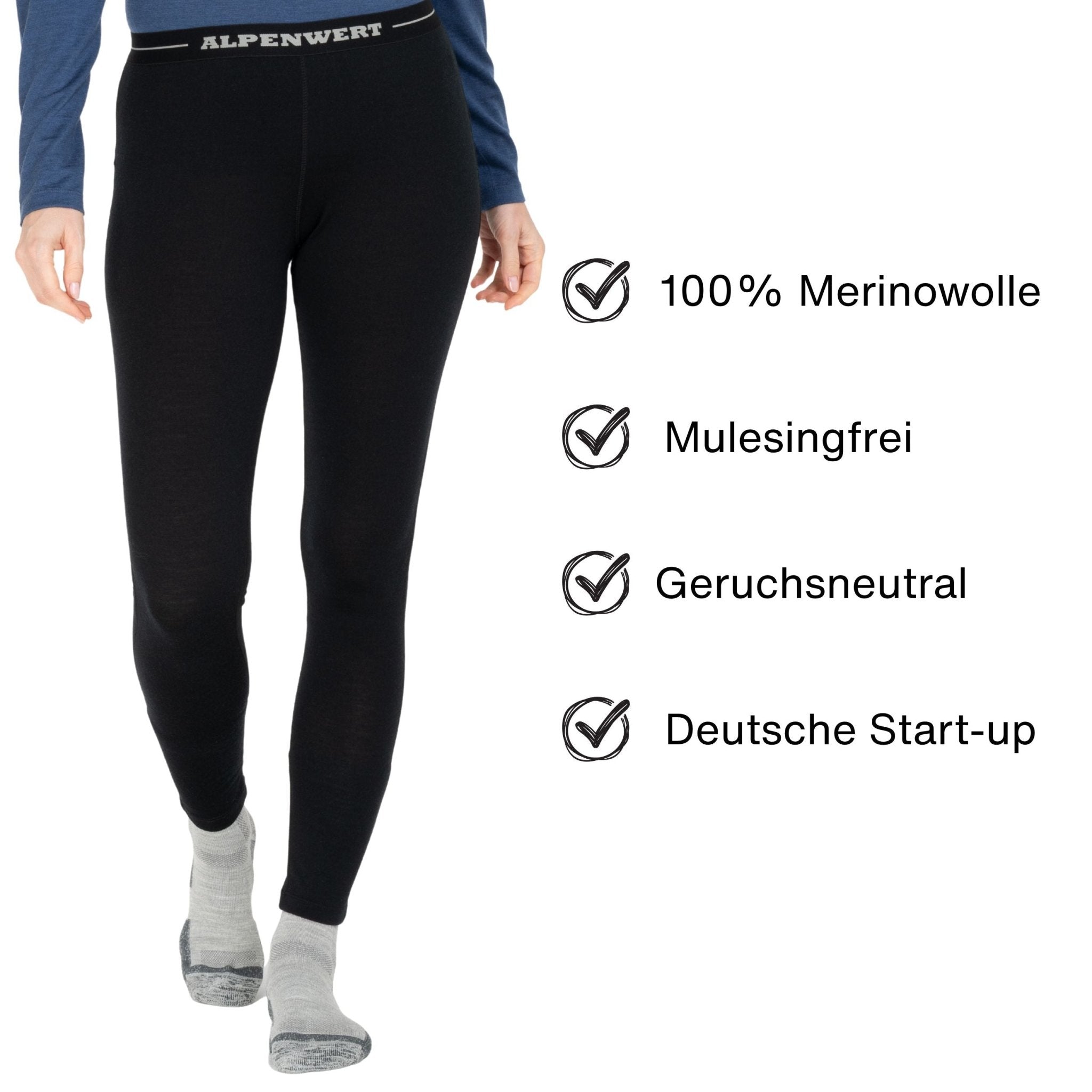 alpenwert-lange-unterhose-damen-aus-100-merinowolle-230-g-m image 2
