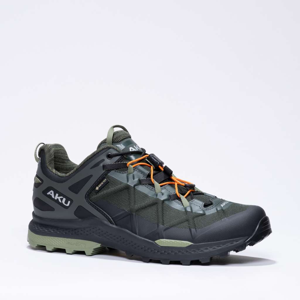 aku-rocket-dfs-gtx-verde-militare-nero-fast-hiking-schuh-herren image 1