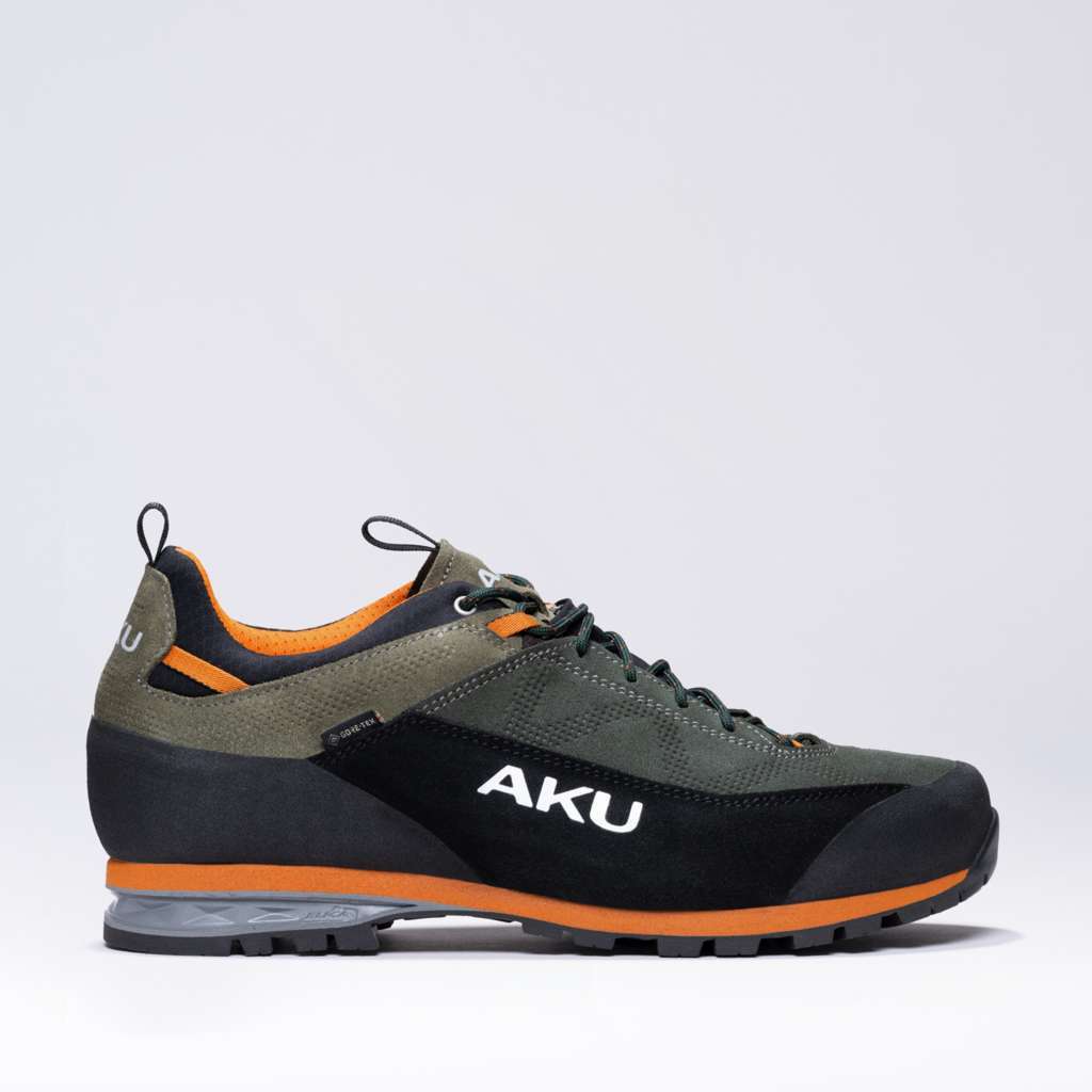 aku-link-gtx-herren-trekkingschuh-verde-arancio image 2