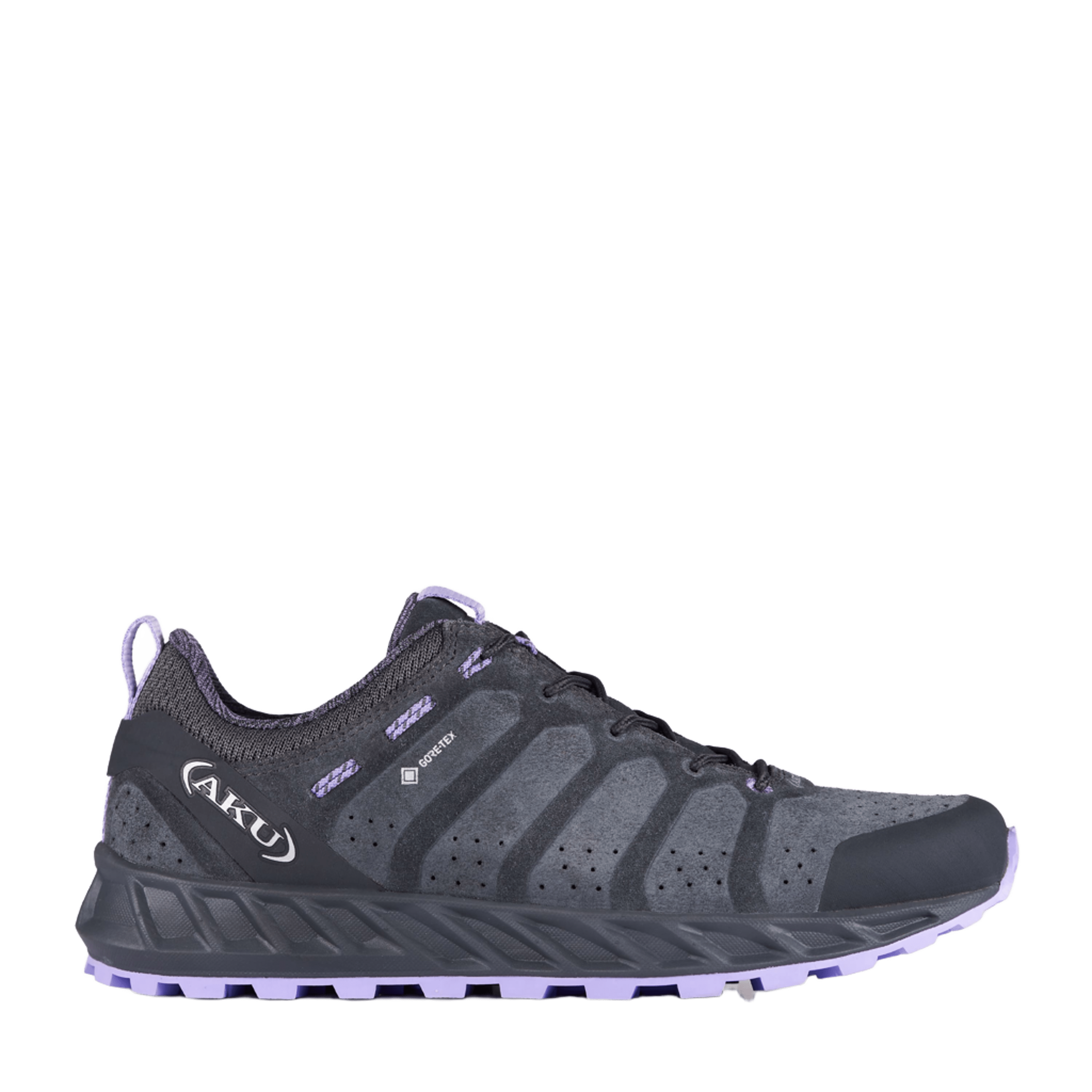 aku-rapida-evo-gtx-ws-damen-fast-hiking-schuh-grigio-scuro-viola image 2